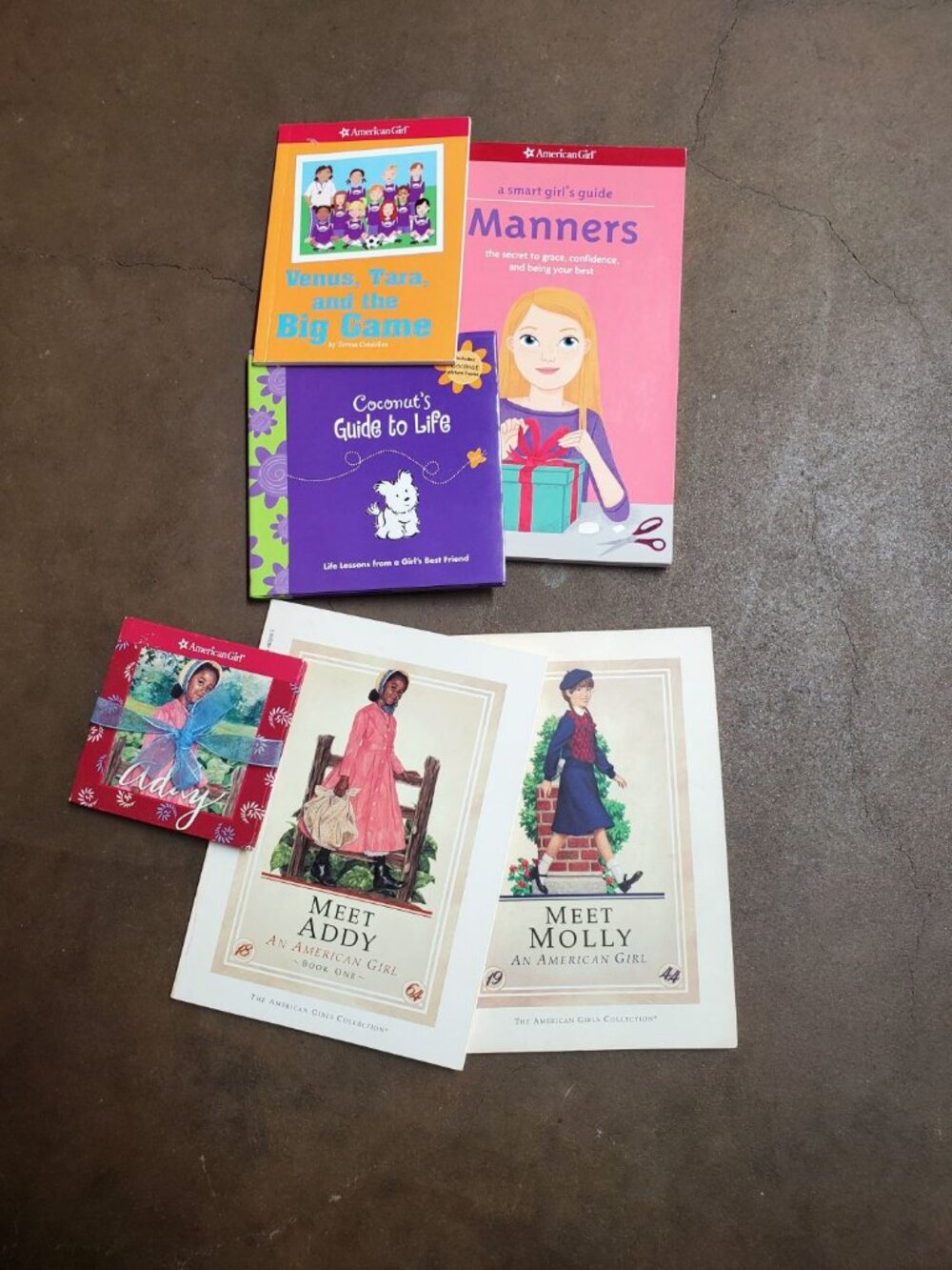 American Girl Book Lot (6 Books) Vintage Molly Addy + Smart Girl’s Guides